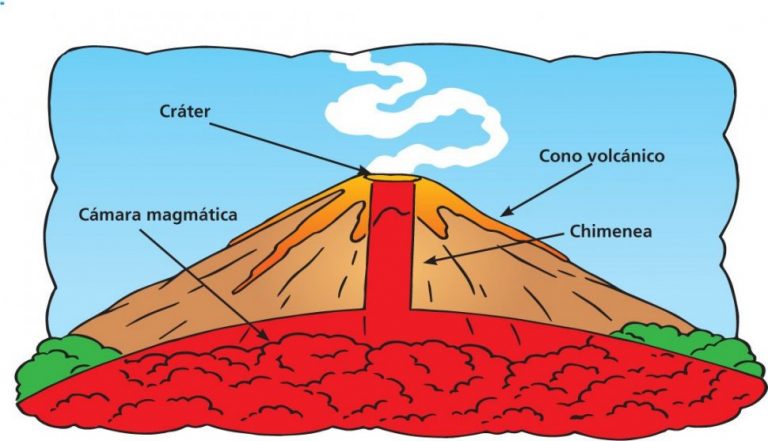 Estructura De Un Volc N Cursos Online Web