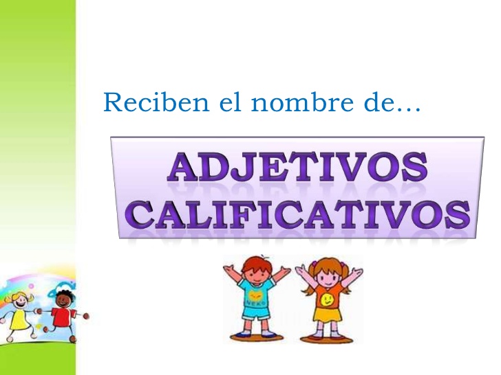 50 Ejemplos De Adjetivos Calificativos Pdf Pdmrea | Images and Photos ...