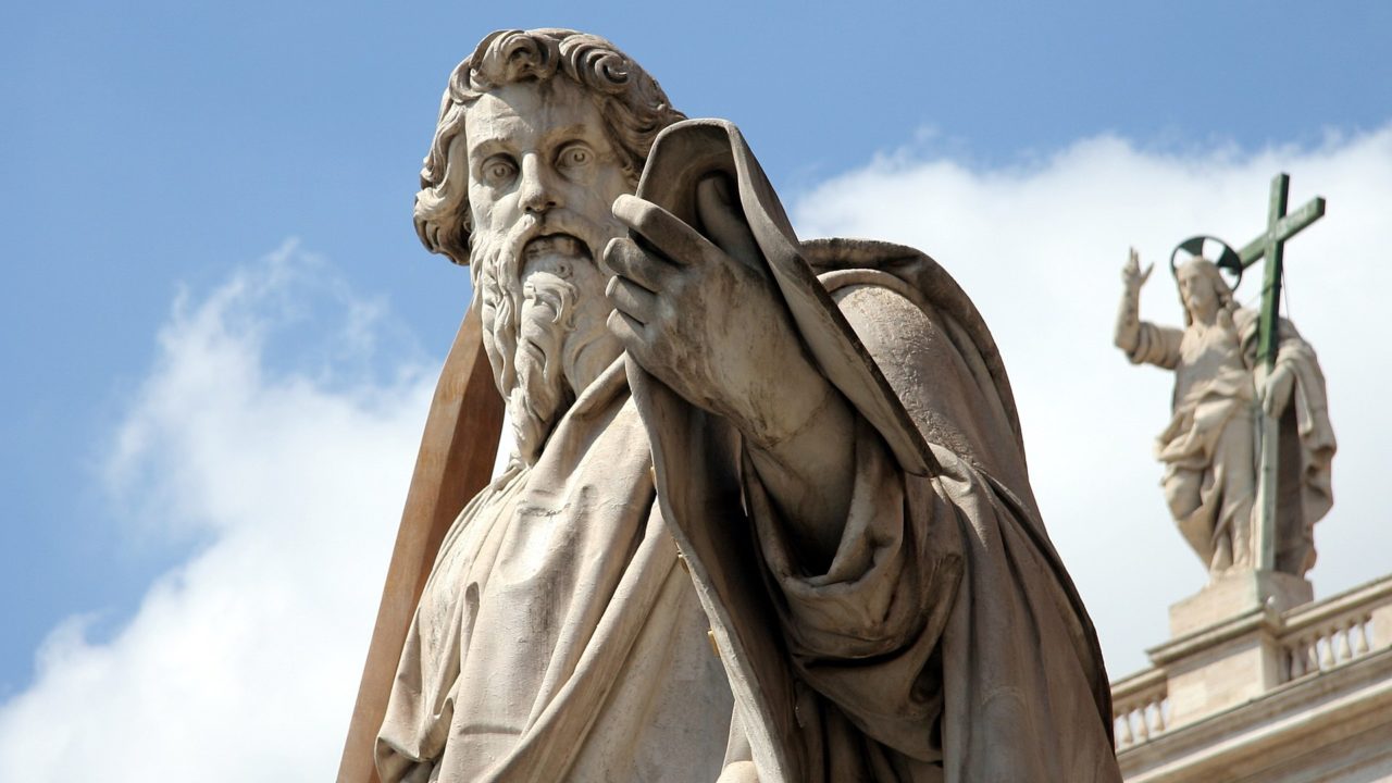 Estatua del apostol Pablo